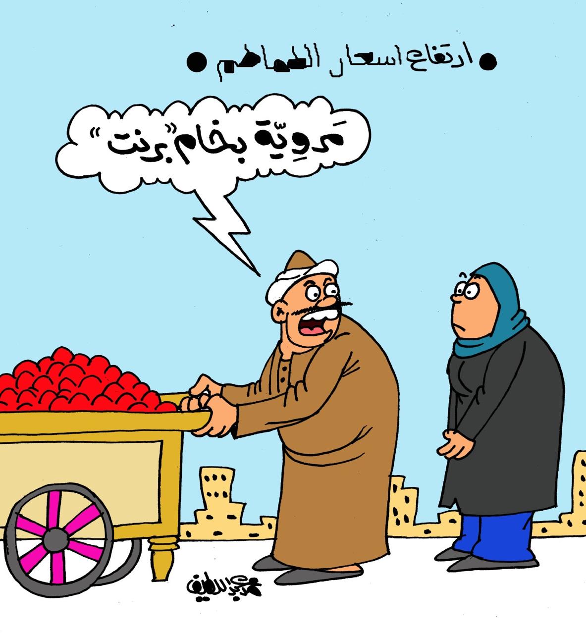 كاريكاتير موقع «الجمهور» الإخباري