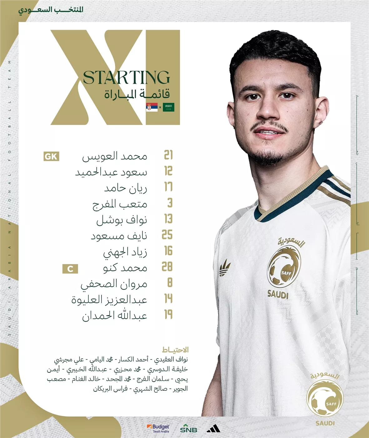 تشكيل منتخب السعودية