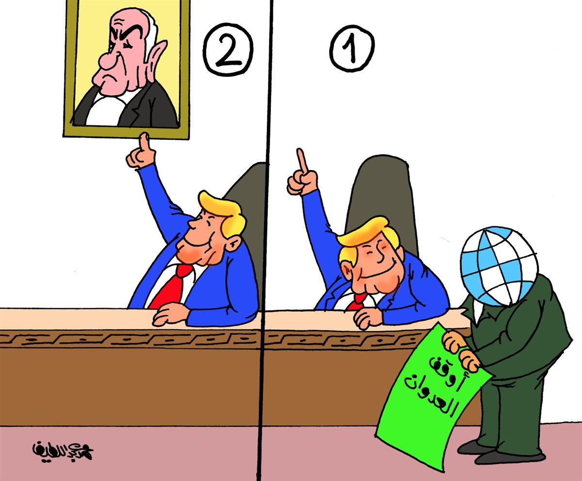 كاريكاتير موقع «الجمهور» الإخباري