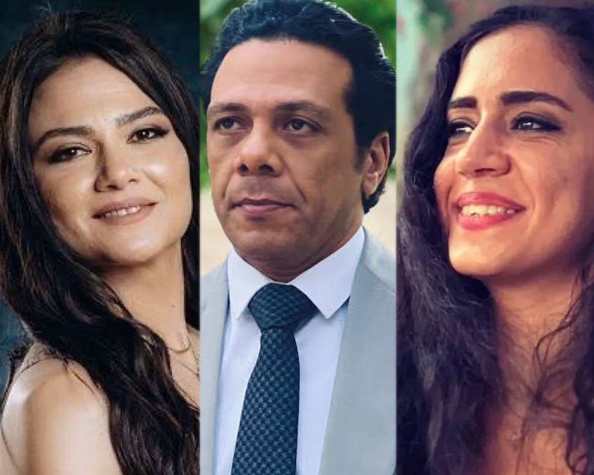 <strong>سارة رزيق وحمزة العيلي وفرح يوسف</strong>