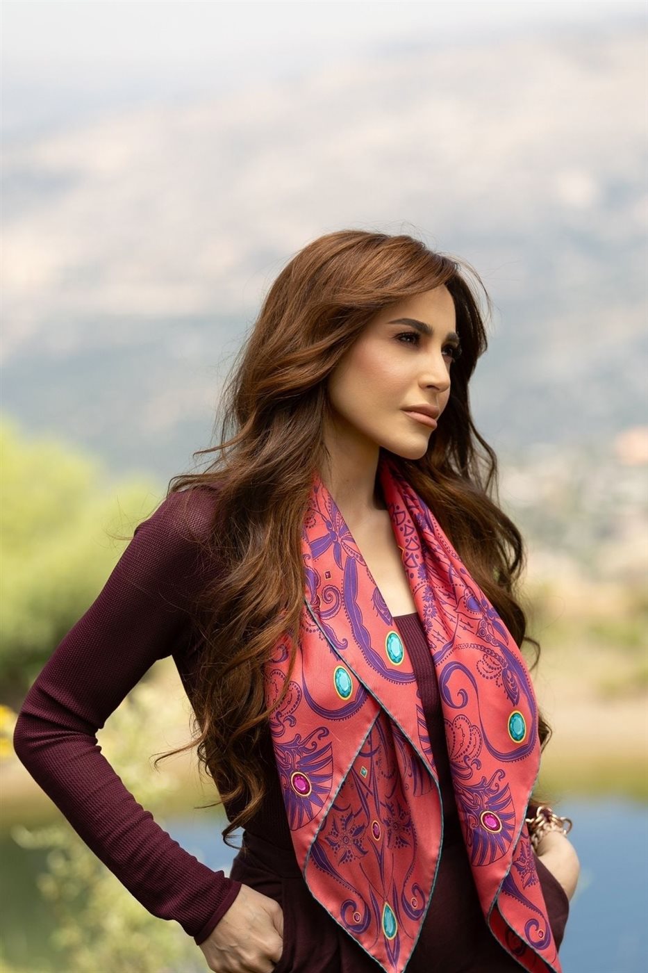 <strong>الفنانة عبير نعمة</strong>