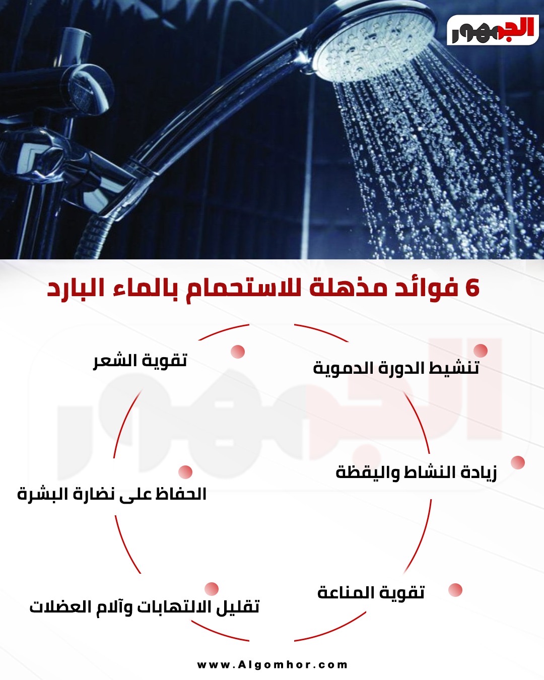 الاستحمام بالماء البارد&nbsp;