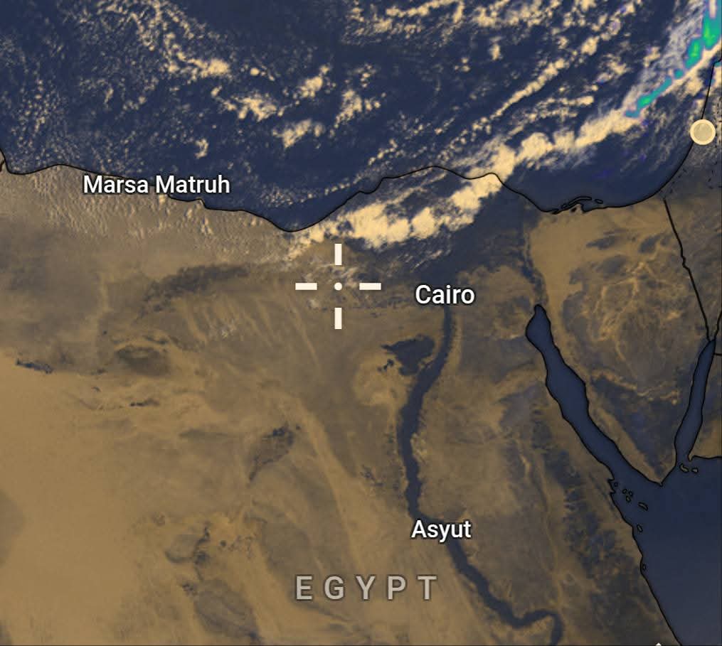 <strong>آخر صور للأقمار الصناعية المصرية</strong>&nbsp;