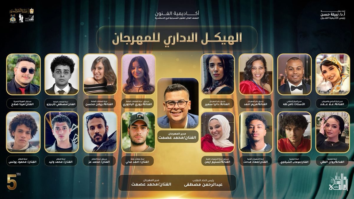 <strong>الهيكل الإداري للدورة الخامسة</strong>