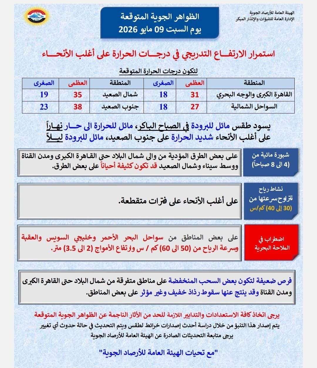 الطقس&nbsp;
