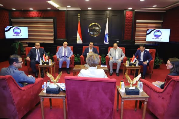 لقاء عبد الجواد وقيادات الحزب مع وفد الاتحاد الاوروبي&nbsp;