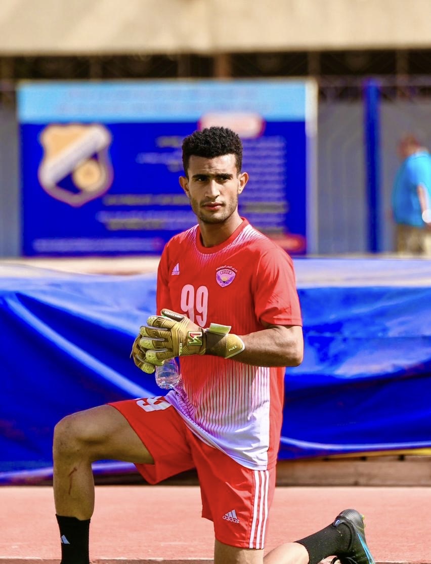 عبد الرحمن هلال حارس مرمي النصر&nbsp;