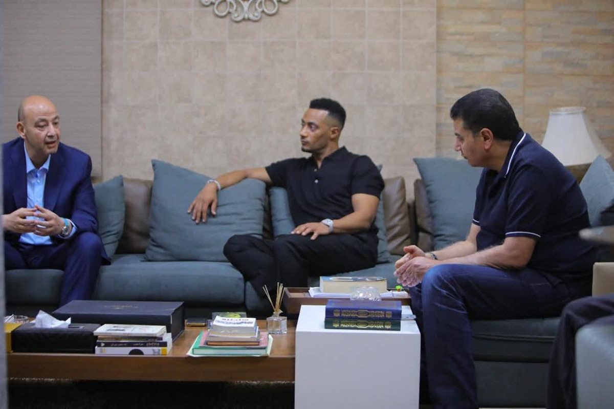 <strong>محمد رمضان ضيف «الحكاية» مع عمرو أديب</strong>