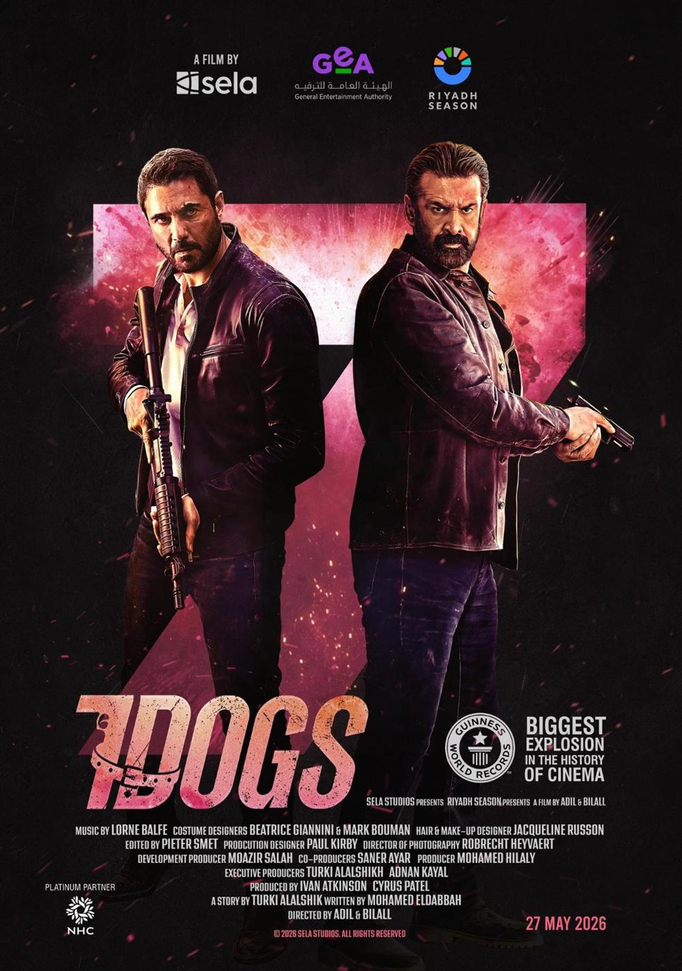 <strong>الفيلم العالمي “7 Dogs”</strong>