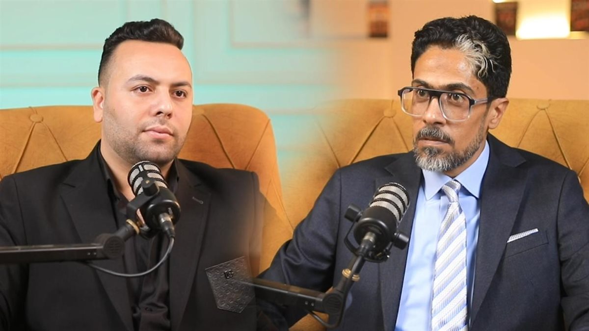 <strong>الإعلامي والمخرج محمد زكريا والمستشار راضي الشربيني</strong>