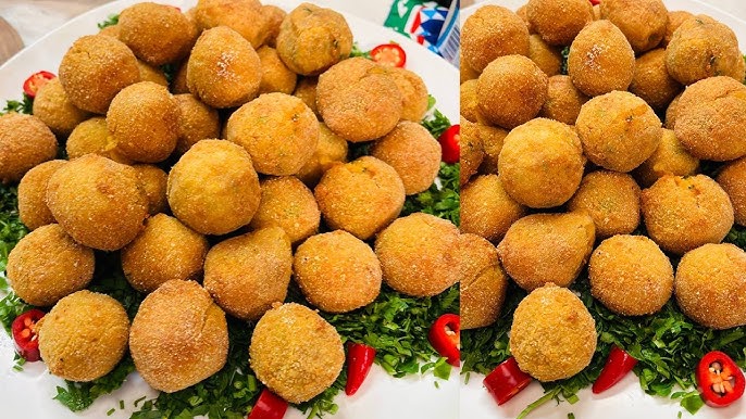 <strong> كرات البطاطس بالجبنة</strong>