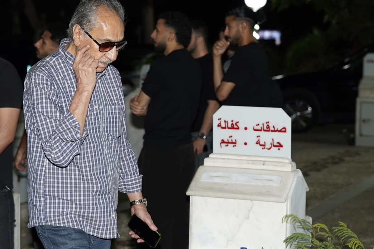 <strong>مراسم عزاء الفنانة الراحلة سهام جلال</strong>
