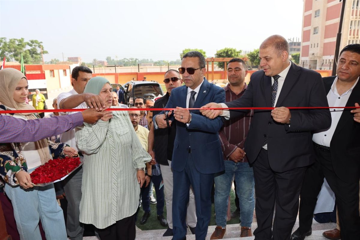 صور من افتتاحات المدارس بالمنوفية