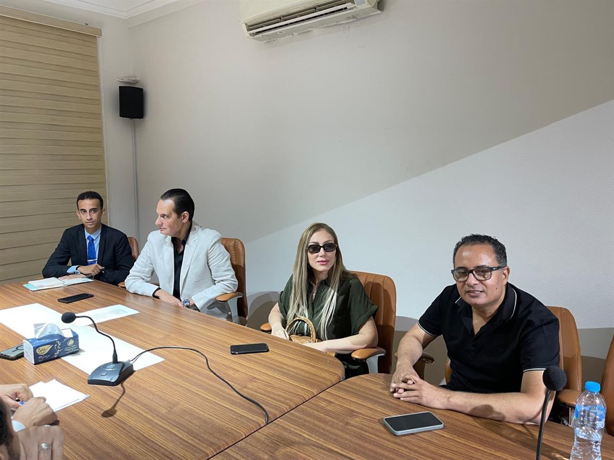<strong>الإعلامية ريهام سعيد خلال التحقيق</strong>