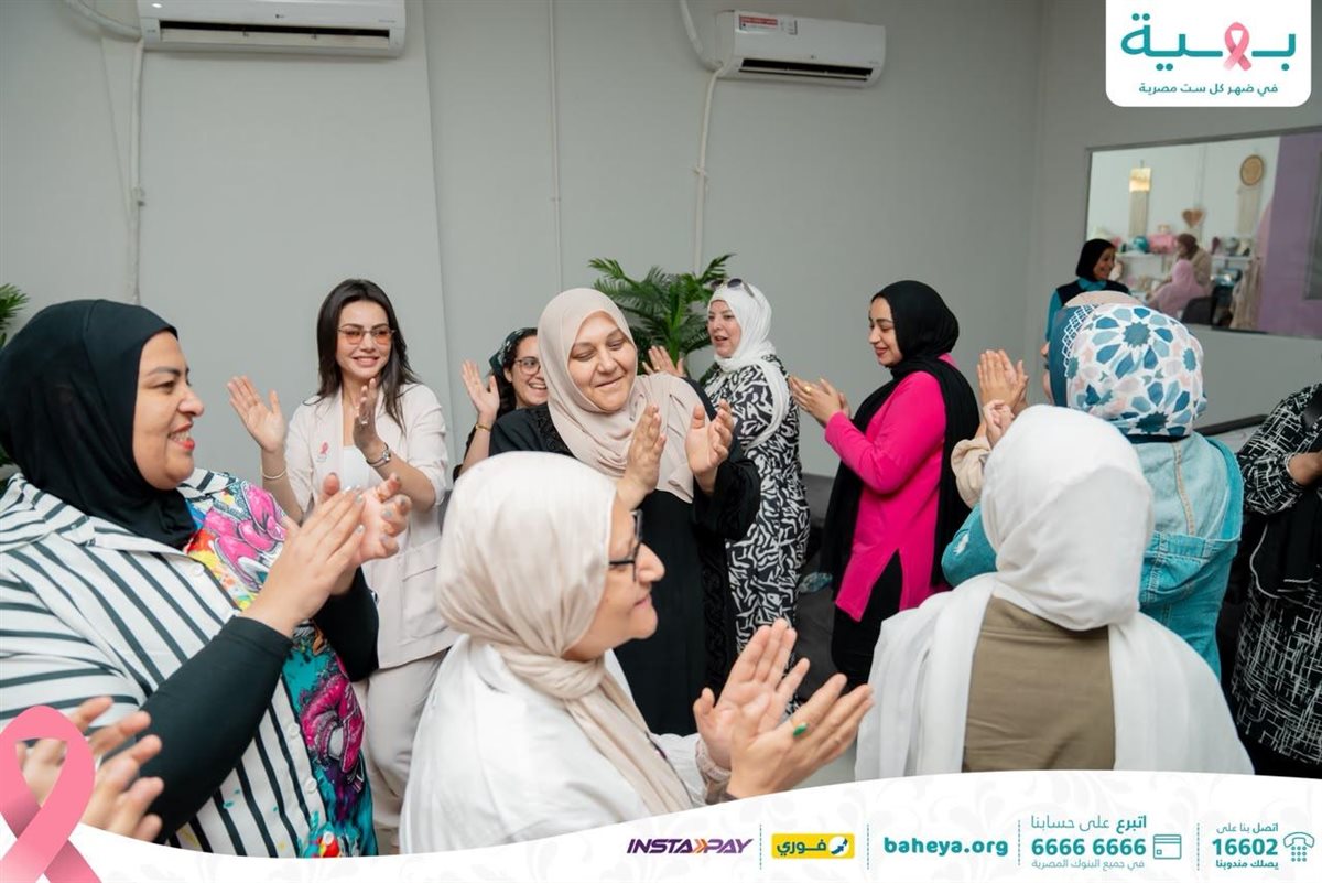 <strong>دينا فؤاد في مستشفى بهية</strong>