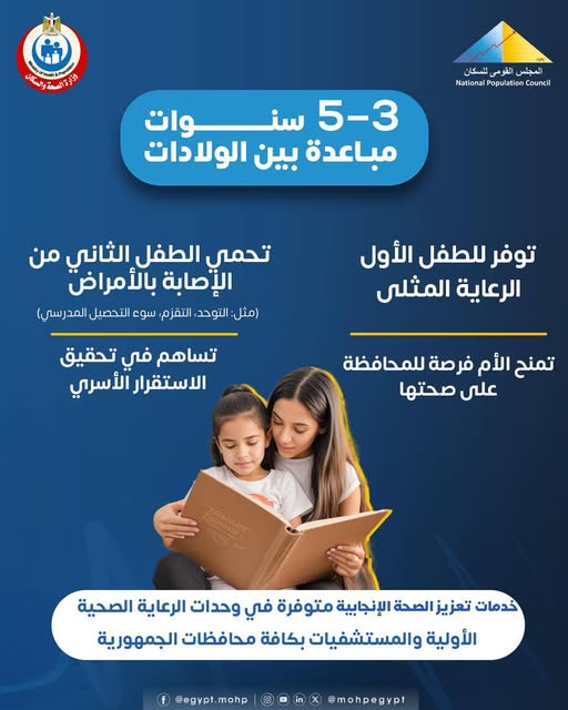 <strong>&nbsp;المباعدة الصحية بين الولادات</strong>