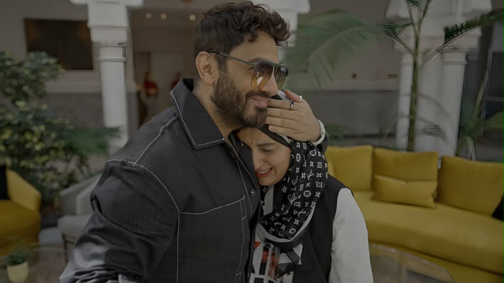 <strong>تامر حسني مع جمهوره بالمغرب</strong>