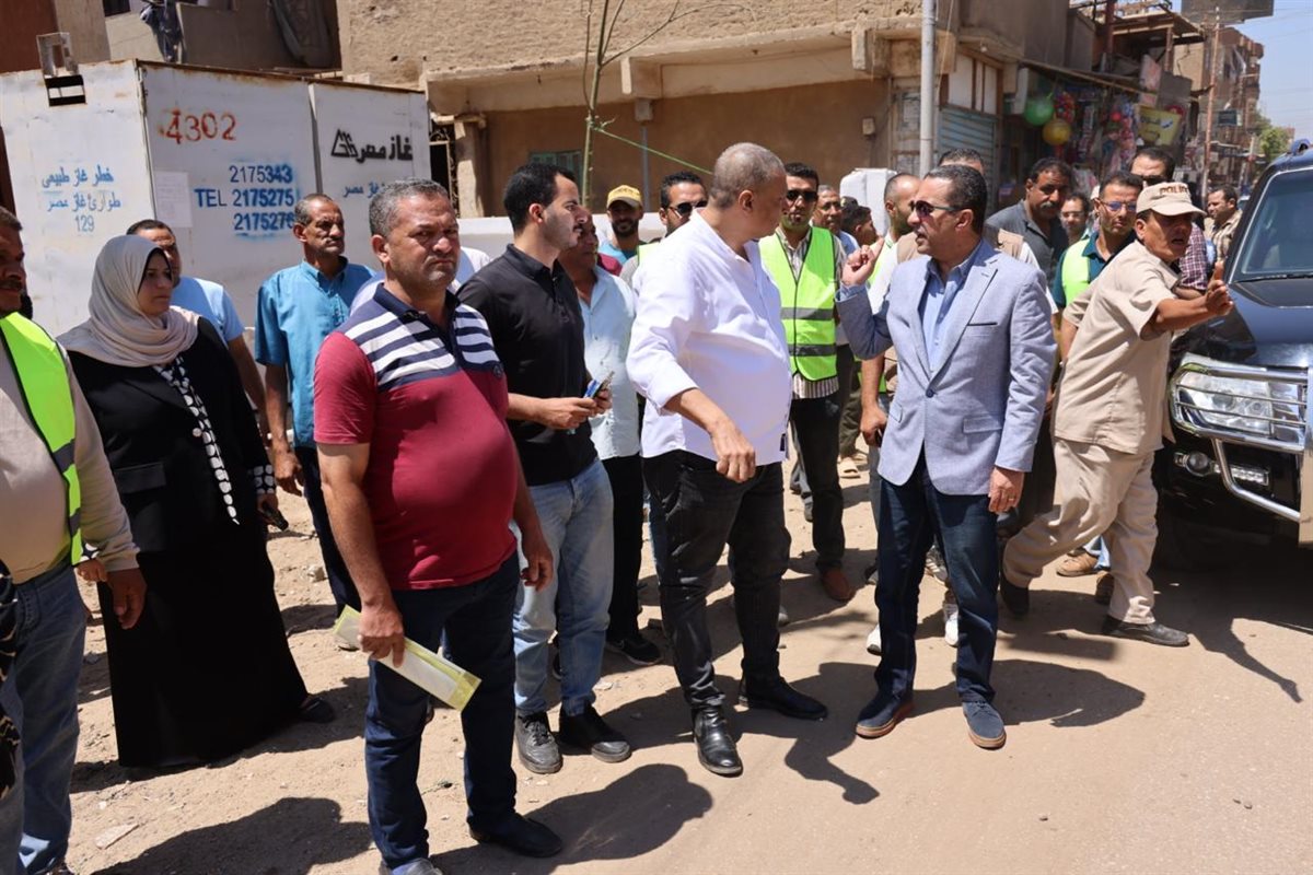 صور من الجولة التفقدية بأشمون&nbsp;