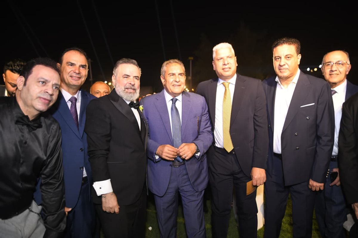 <strong>حفل زفاف ابنه صبحي خليل</strong>