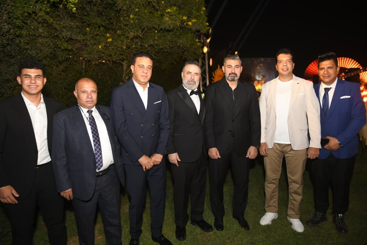 <strong>حفل زفاف ابنه صبحي خليل</strong>