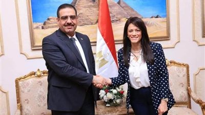 رانيا المشاط  تستقبل وزير التجارة العراقي استعداداً  لـلجنة مشتركة