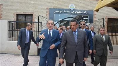 وزير التنمية ومحافظ كفر الشيخ يتفقدان المركز التكنولوجي بالمحافظة