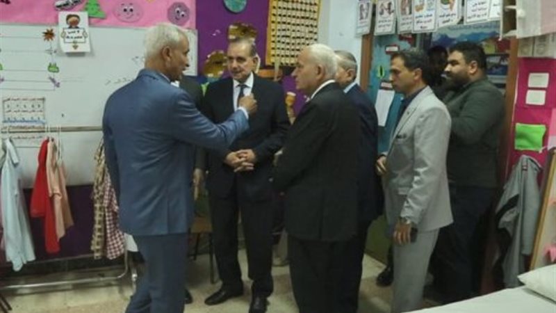 جانب من الزيارة