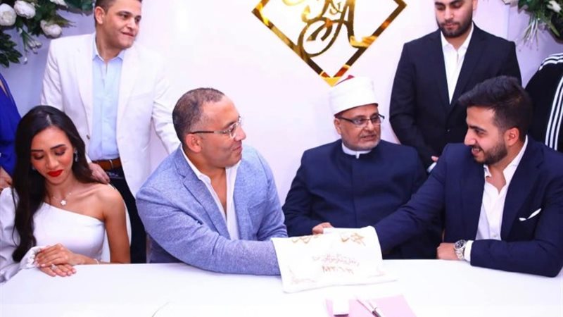 عقد قران فيروز خالد صلاح