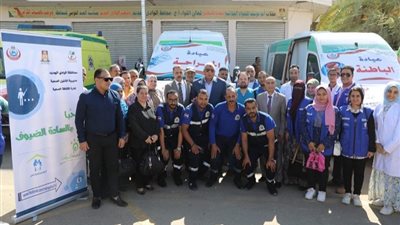 محافظ الوادي الجديد يدشن حملة «100 يوم صحة» للكشف على المواطنين