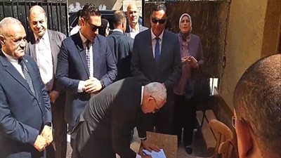 وزير التعليم يتفقد استراحات المعلمين ولجان المكفوفين بالدقهلية
