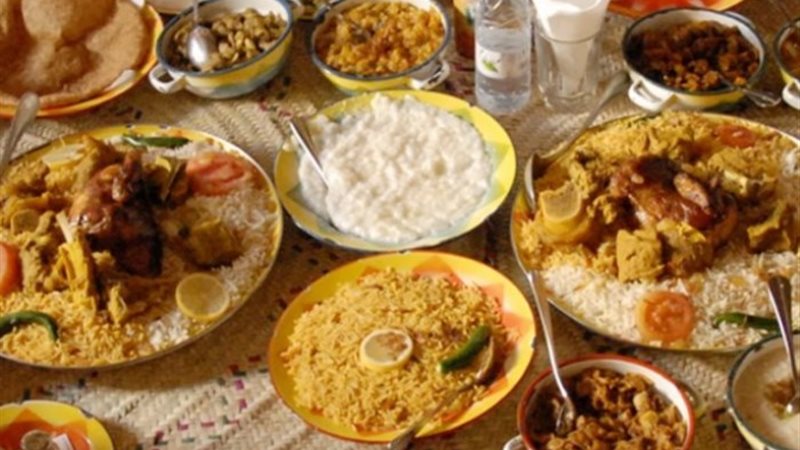 مائدة في عيد الأضحى