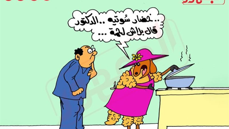 كاريكاتير الجمهور