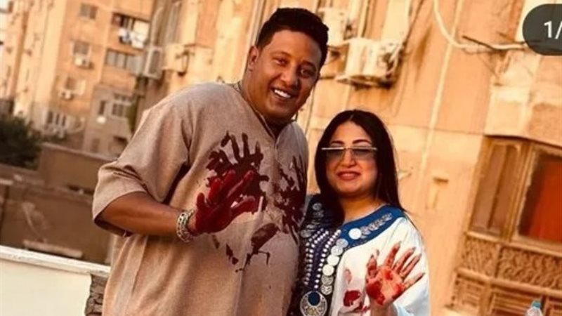 حمو بيكا وزوجته