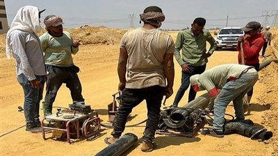 رئيس «العبور الجديدة» يتابع أعمال المرافق لمشروع بيت الوطن