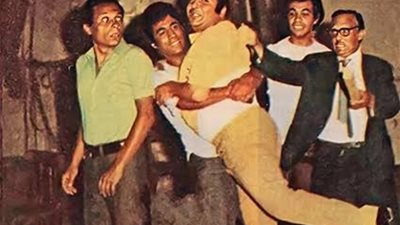 حكاوي زمان  ..سر  انسحاب عبد المنعم مدبولى من مدرسة المشاغبين
