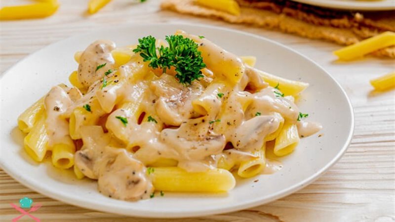طريقة عمل المكرونة وايت صوص