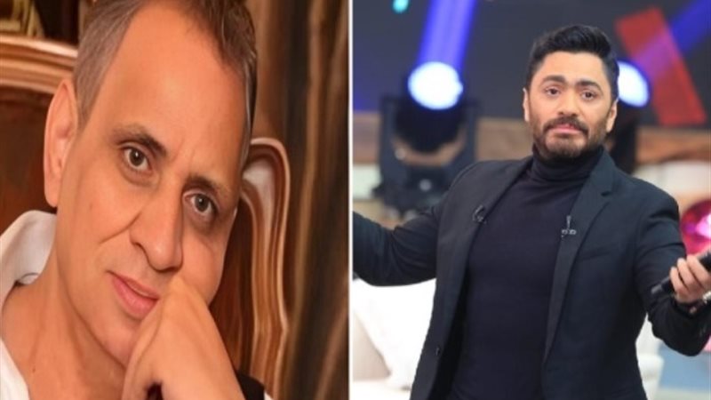 تامر حسني وأحمد السبكي