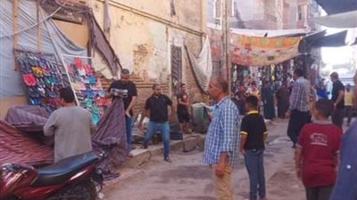 تحرير 58 محضر إشغال فى مركز ملوى بالمنيا