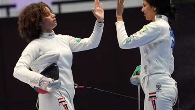سيدات سيف المبارزة يفزن على البرازيل فى دور الـ 32 ببطولة العالم