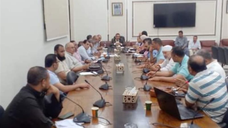 اجتماع جهاز تنمية مدينة السادات