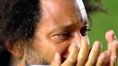 أول رد من مارسيلو بعد كسر قدم لوتشيانو لاعب أرجنتينوس