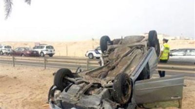دماء على الأسفلت.. مصرع وإصابة 9 على طريق مصر إسكندرية الصحراوي