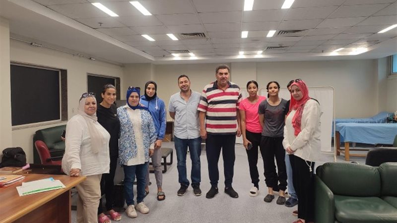 وحدة الطب الرياضي بالمركز الأولمبي بالمعادي