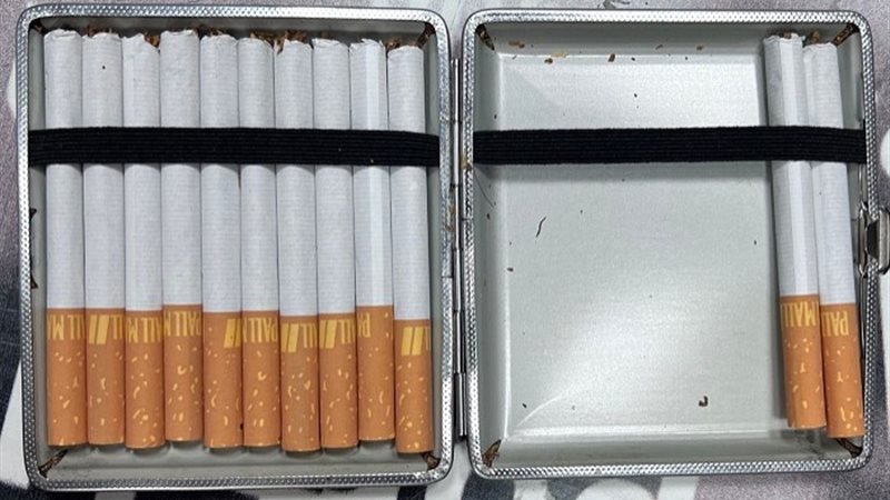 جانبب من المضبوطات