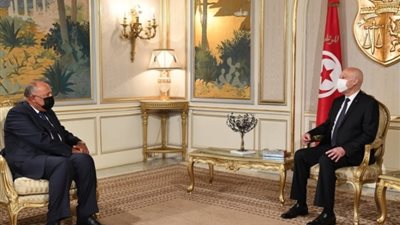 الرئيس التونسي: نحرص على تعزيز علاقات الأخوة والتعاون المثمر مع مصر