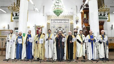 ابتهالية كبرى لكبار المبتهلين بمسجد الرحمن بحي إمبابة.. الجمعة
