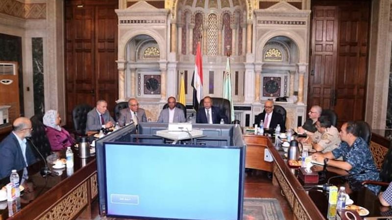 اجتماع نائب وزير الاسكان
