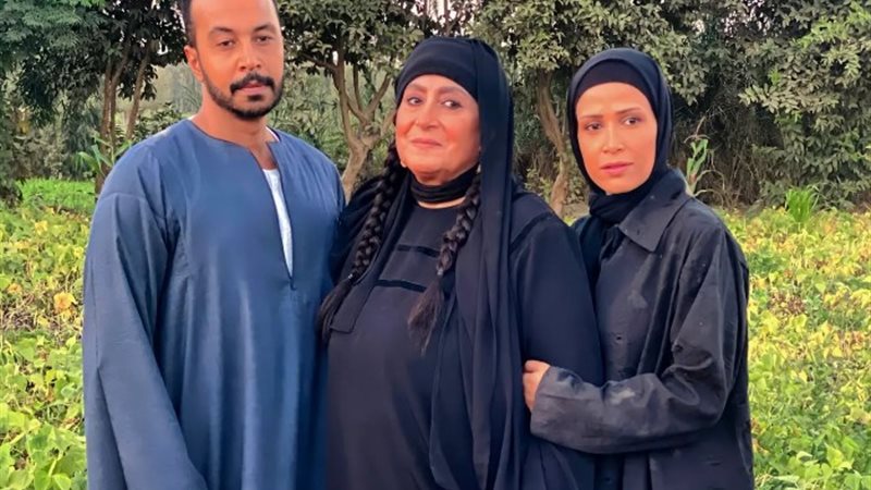 الفنان تامر مجدي مع الفنانة سهير المرشدي