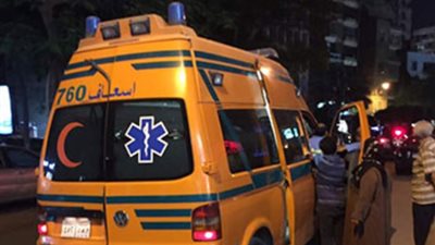 إصابة 10 أشخاص في حادث تصادم  بطنطا