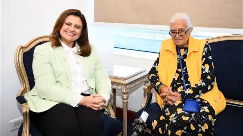 السفيرة سها الجندي، وزيرة الهجرة